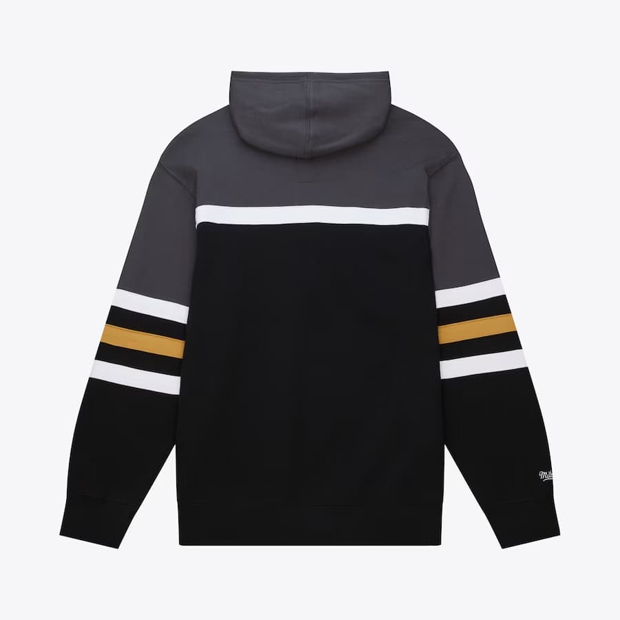 Худи Mitchell & Ness Black Vegas Golden Knights Head Coach Pullover Hoodie