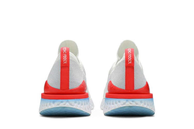 Кроссовки Nike Epic React Flyknit 2 'Blue Hero Bright Crimson'