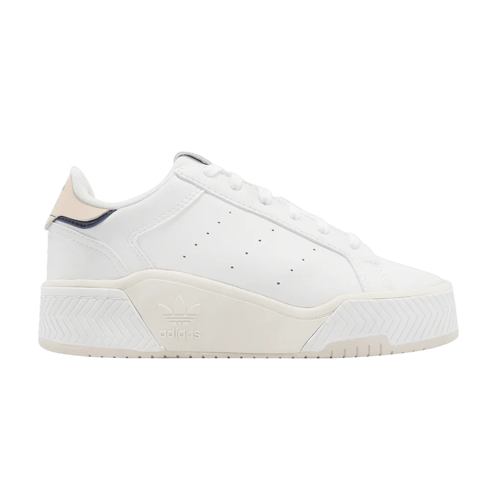 Krossovki-Adidas-Wmns-Court-Tourino-Bold-White-Bliss-Orange