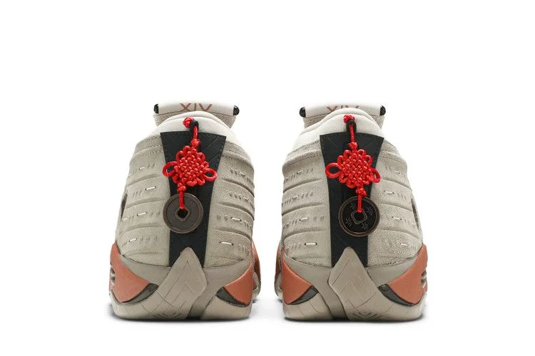 Кроссовки CLOT x Air Jordan 14 Retro Low 'Terracotta'