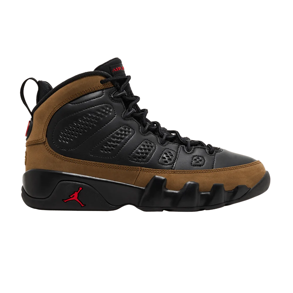 Krossovki-Air-Jordan-9-Retro-GS-Olive-2024