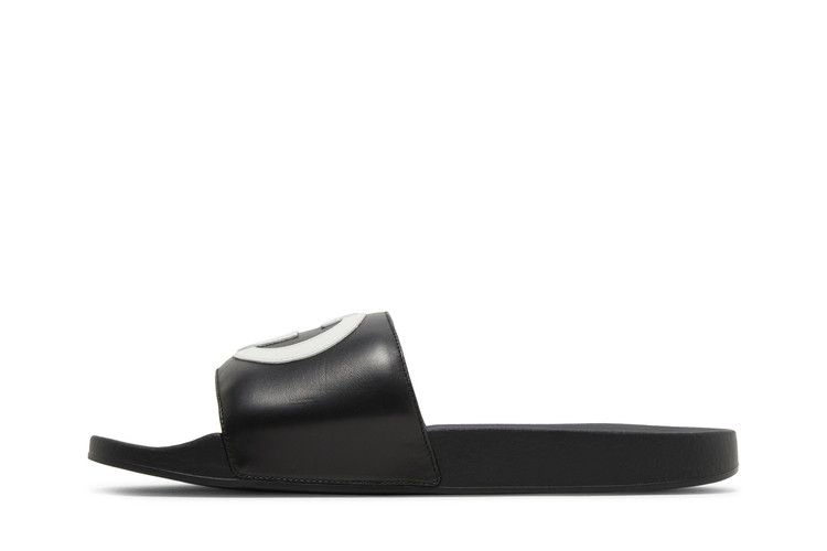Кроссовки Gucci Slide 'Interlocking G - Black'