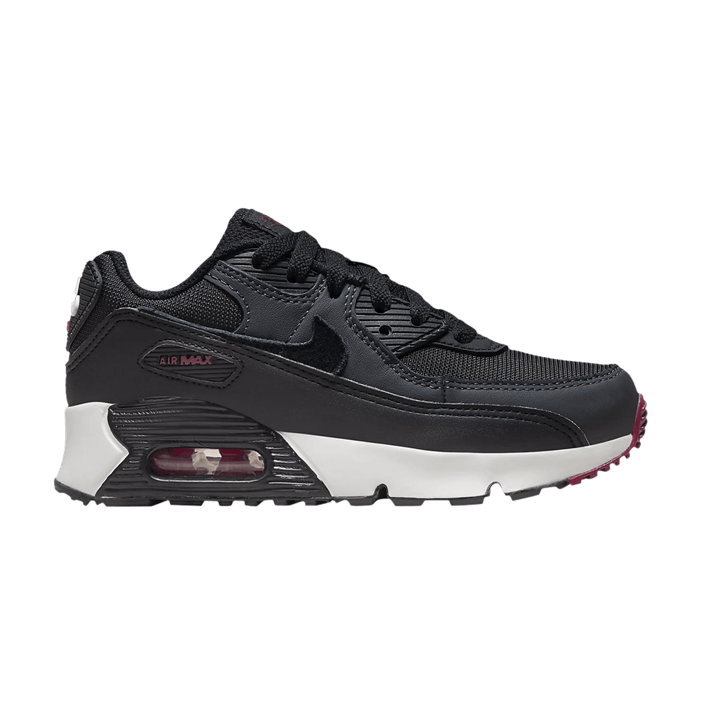 Кроссовки Nike Air Max 90 Leather PS 'Black Team Red'