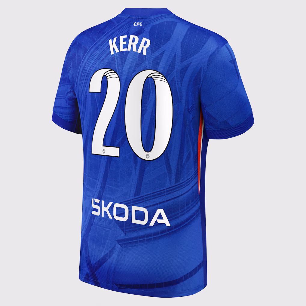 Детское футбольное джерси Chelsea WSL Nike Home Stadium Shirt 2025-26 - Kerr 20
