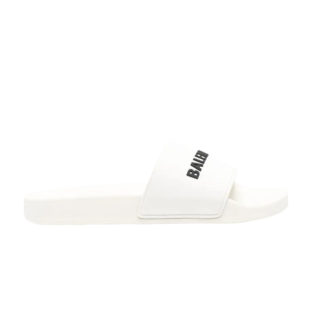 Balenciaga Pool Slides 'Eggshell'