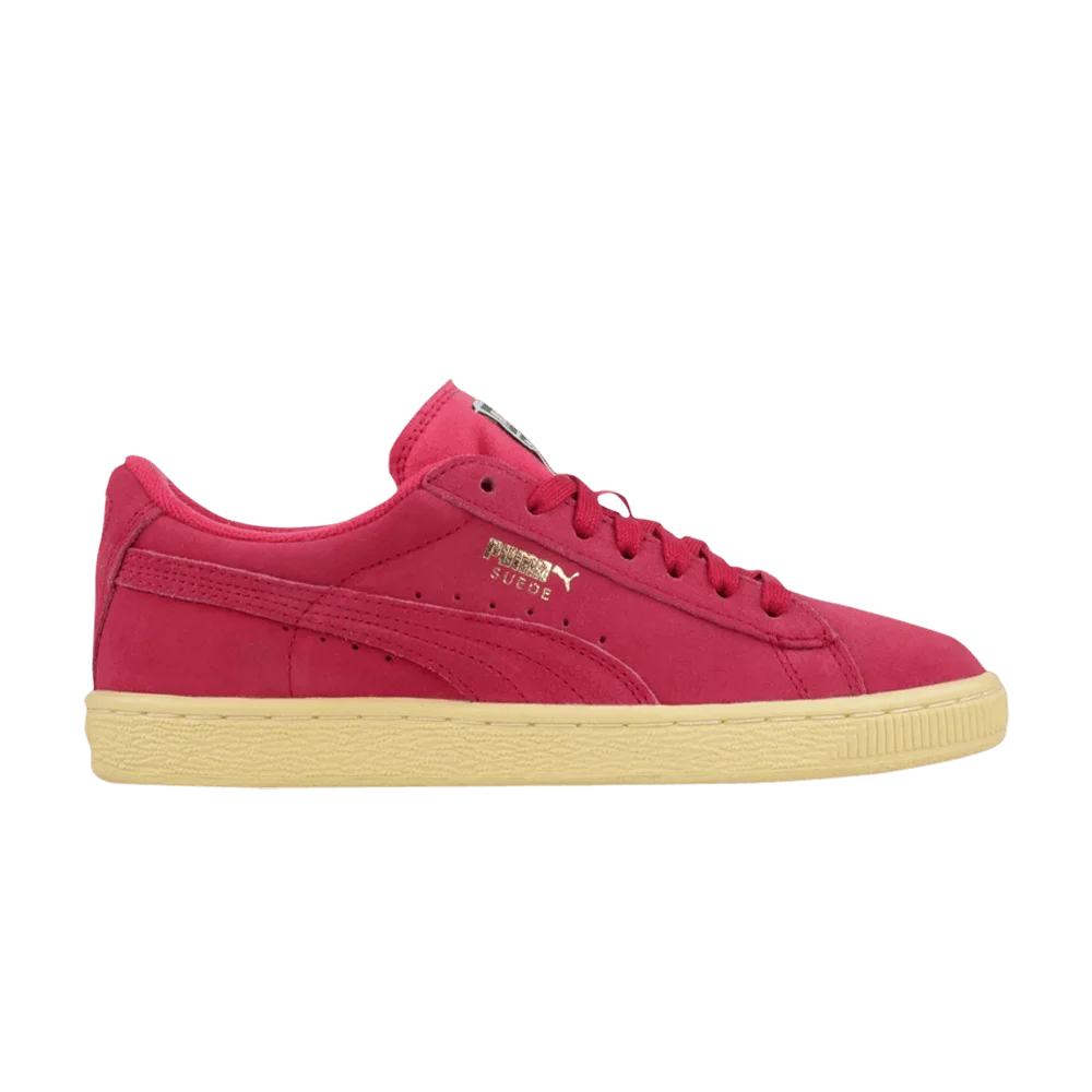 Krossovki-Puma-Suede-Jr-Rose-Red