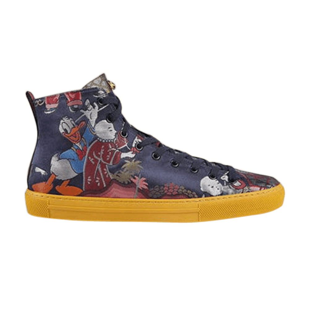 Кроссовки Gucci Jacquard High