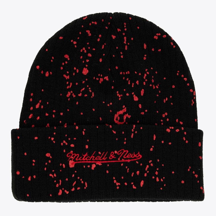 Mitchell-Ness-Black-Chicago-Bulls-Nep-Cuffed-Knit-Hat-1