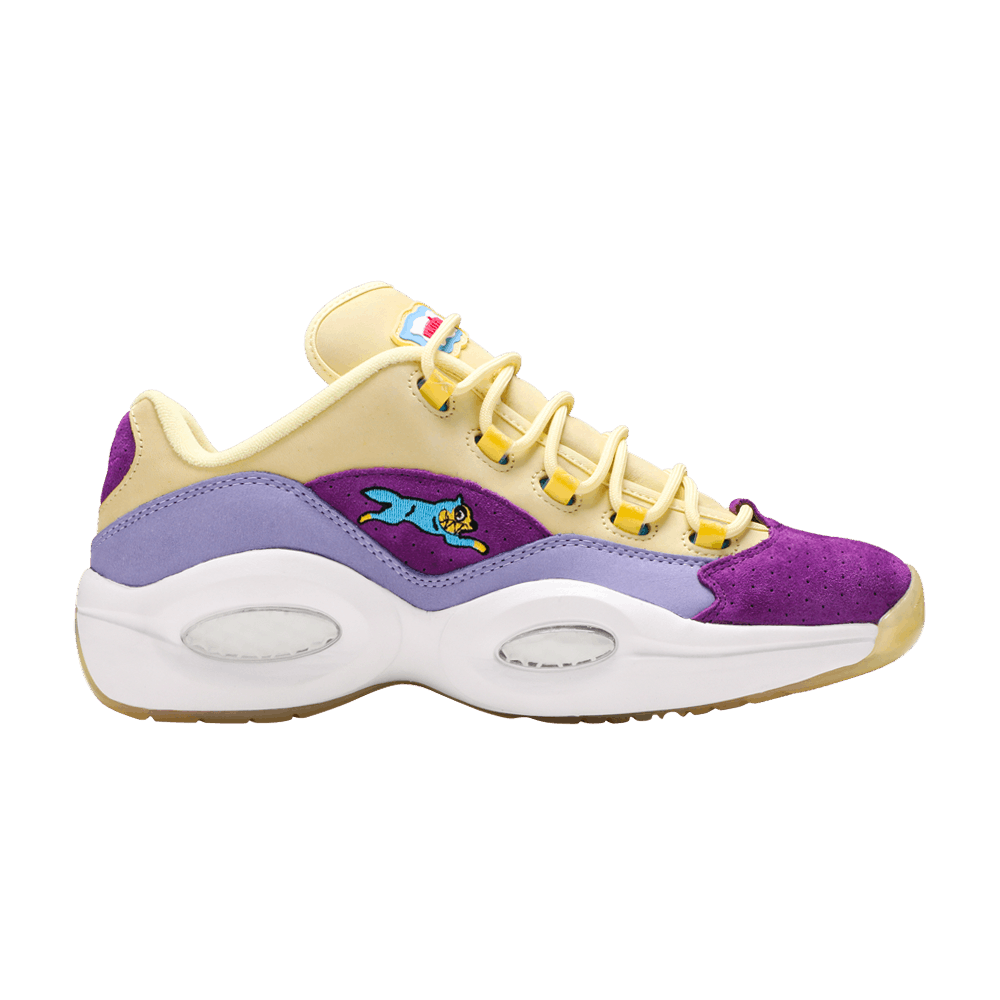 Кроссовки Reebok BBC Ice Cream x Question Low 'Yellow Lilac Glow'