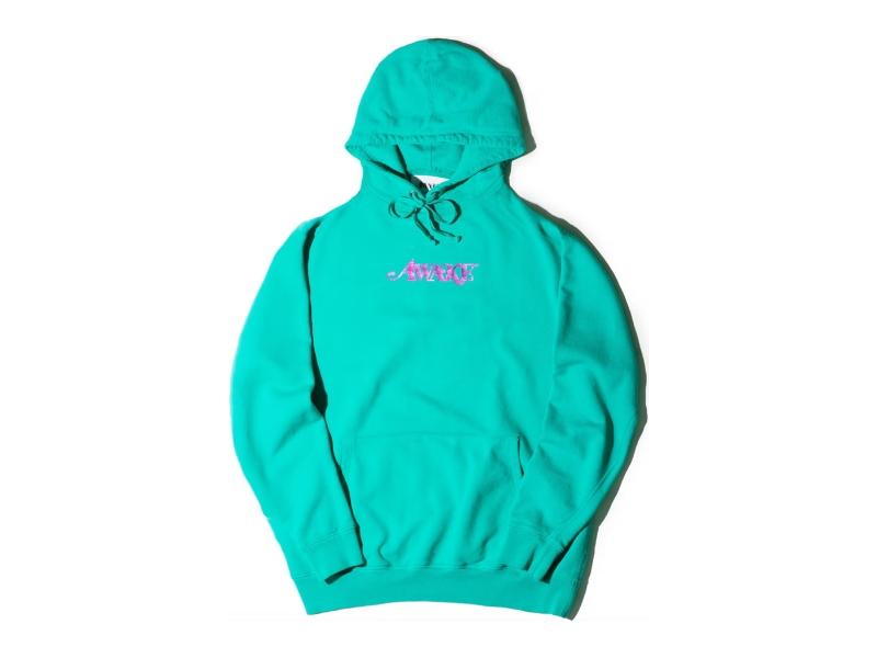 Худи Awake Metallic Foil Logo Hoodie Teal