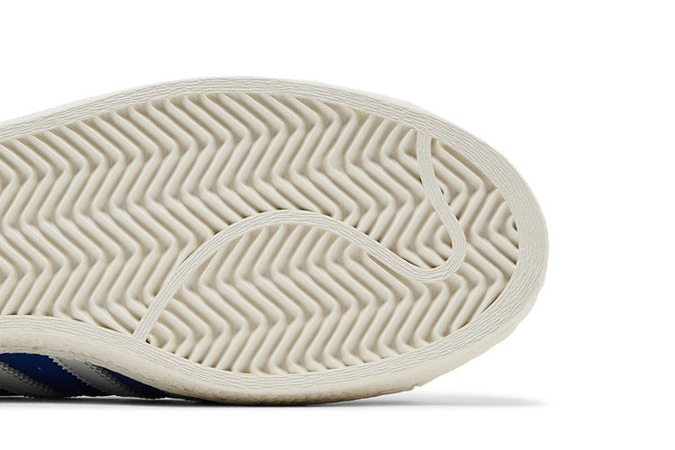 Кроссовки BAPE x adidas Superstar Vintage 'Blue White'