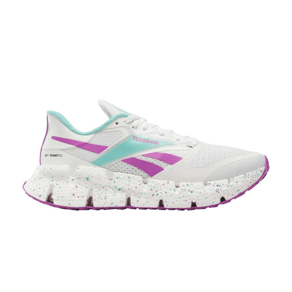 Кроссовки Reebok FloatZig 1 'White Aqua Purple Rave'