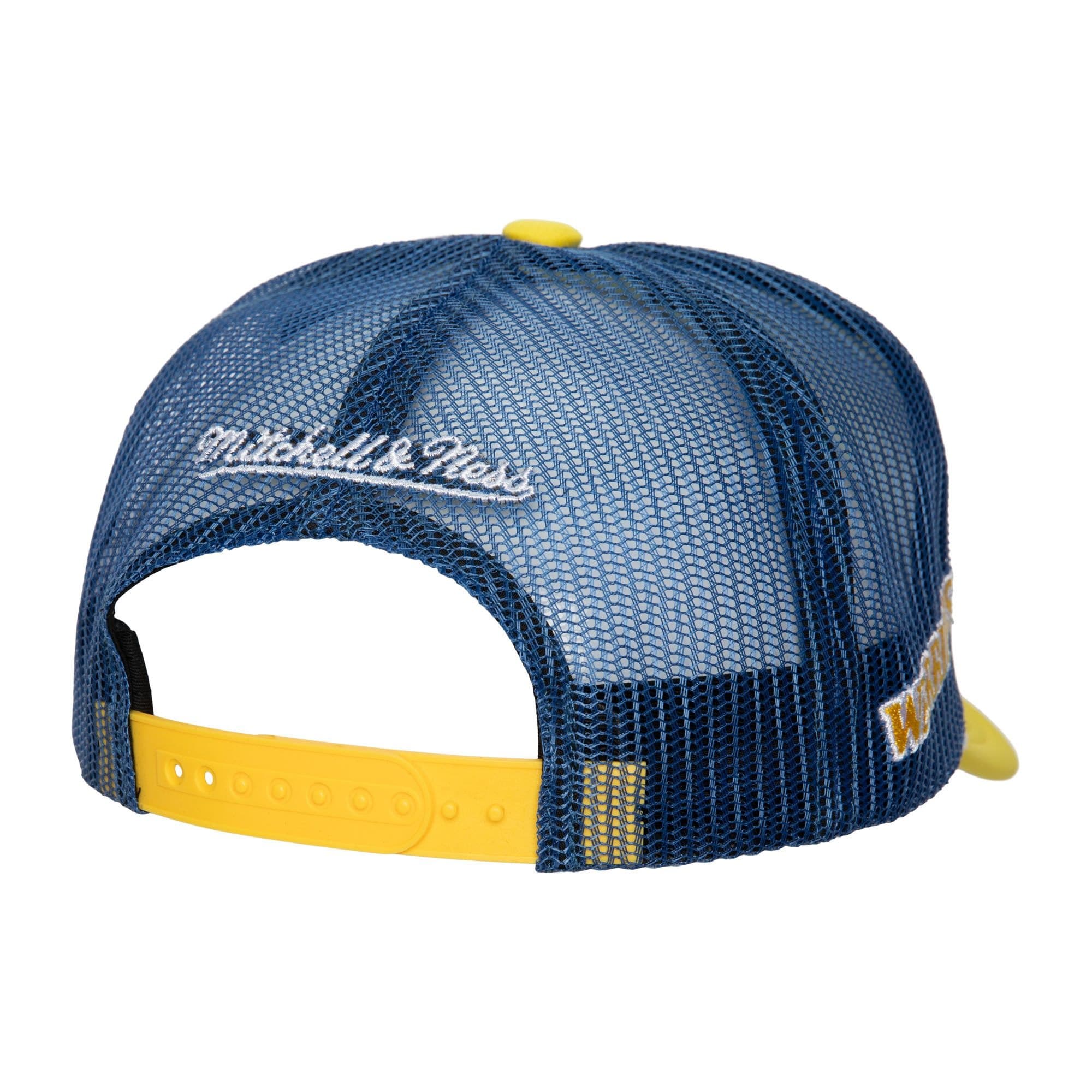 Бейсболка Mitchell & Ness Blocker Trucker HWC Golden State Warriors Hat