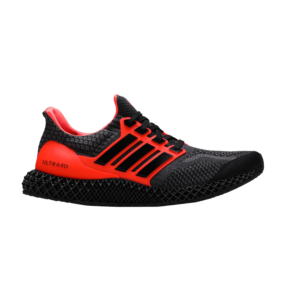 Krossovki-adidas-Ultra-4D-5.0-Black-Solar-Red