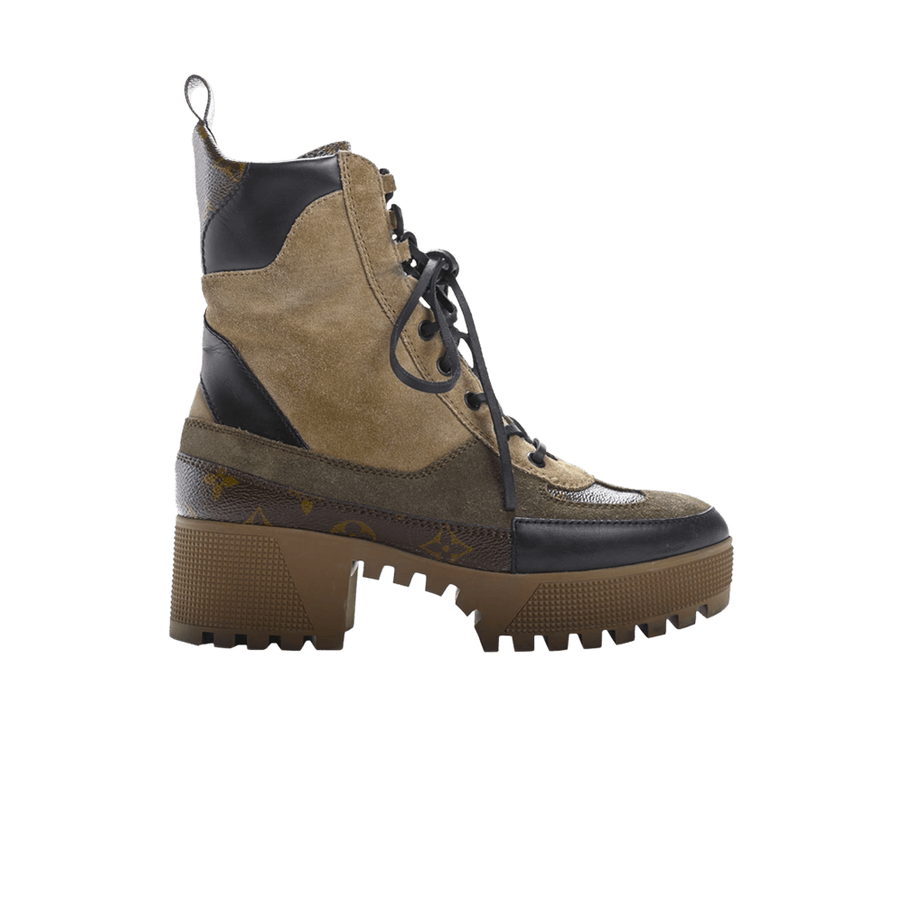 Кроссовки Louis Vuitton Wmns Laureate Platform Desert Boot 'Beige Monogram'
