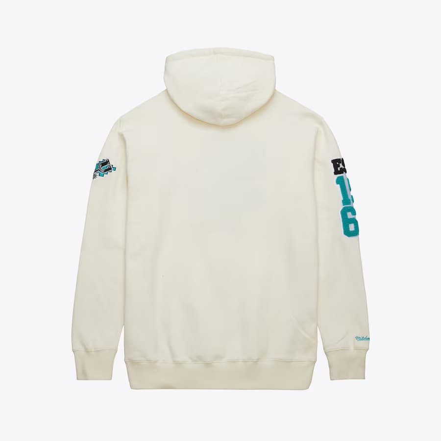 Худи Mitchell & Ness Cream San Antonio Spurs Sswagger Fleece Pullover Hoodie