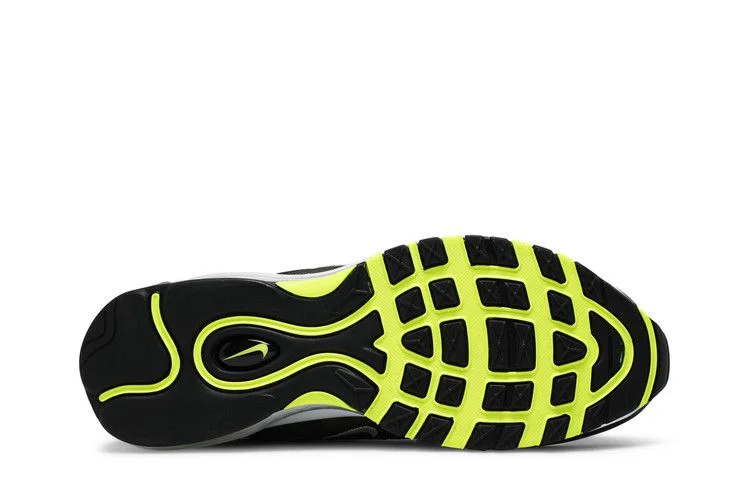 Кроссовки Undefeated x Nike Air Max 97 'Black Volt'