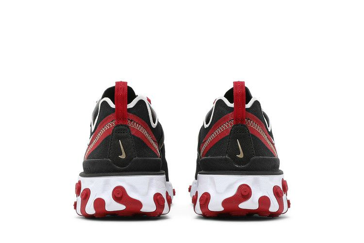 Кроссовки Nike Wmns React Element 55 'Black Gym Red'