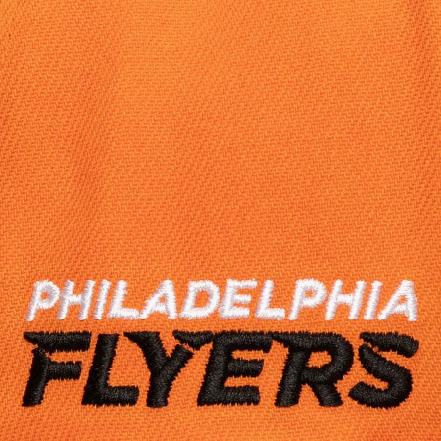 Бейсболка Mitchell & Ness Orange Philadelphia Flyers Pipe Snapback Hat