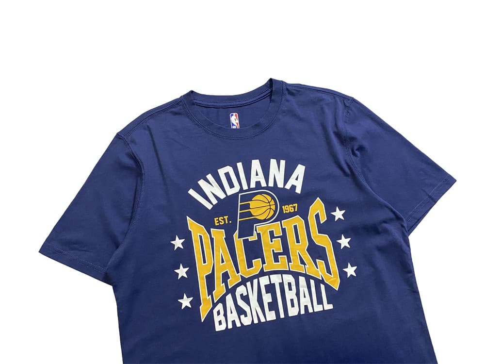 Футболка Main Squeeze NBA Indiana Pacers Navy T-Shirt