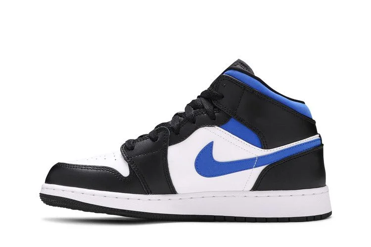 Кроссовки Air Jordan 1 Mid GS 'Racer Blue'