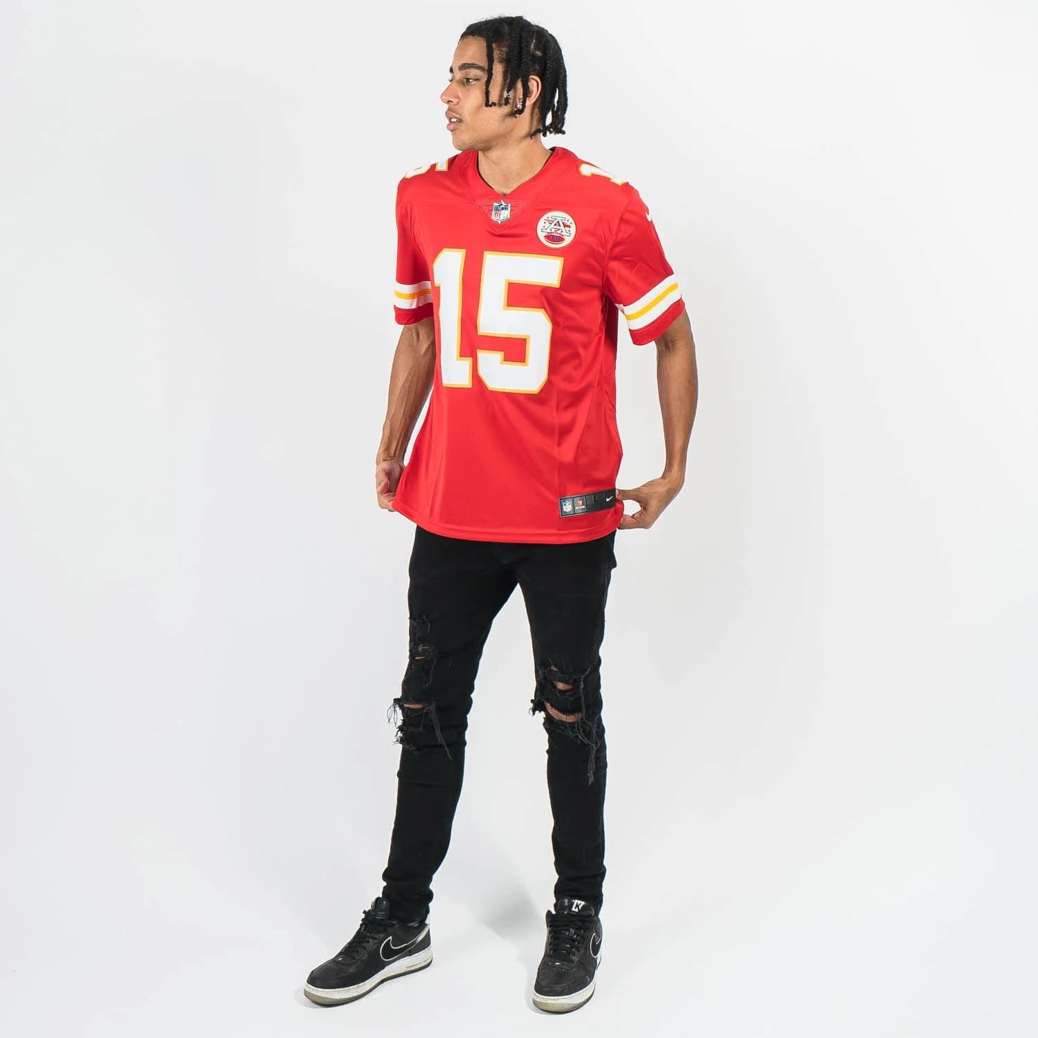 Футболка Nike Patrick Mahomes Kansas City Chiefs Home NFL Game Jersey