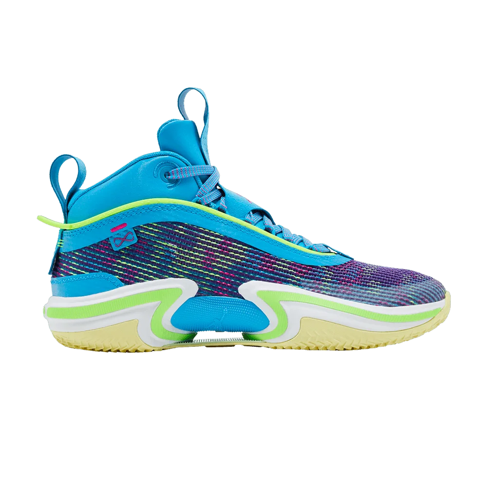 Кроссовки Luka Doncic x Air Jordan 36 GS 'Laser Blue'