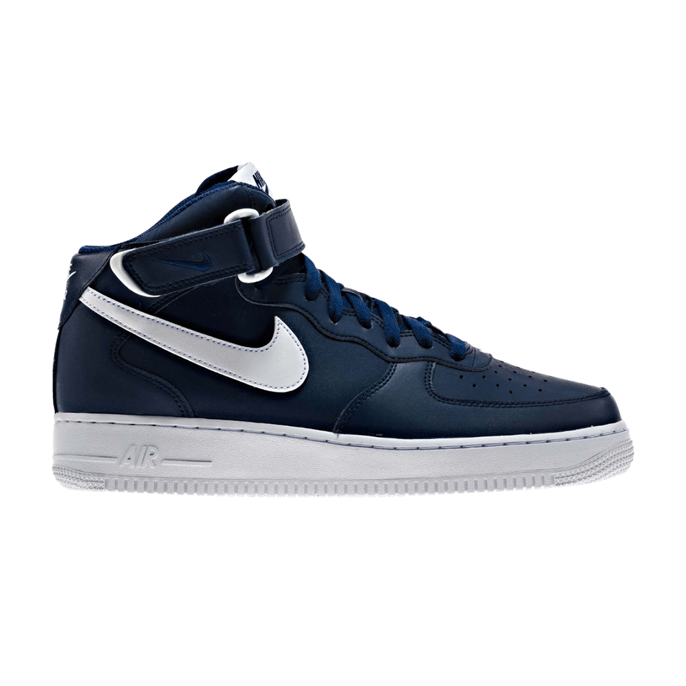 Кроссовки Nike Air Force 1 Mid '07 'Midnight Navy Blue'