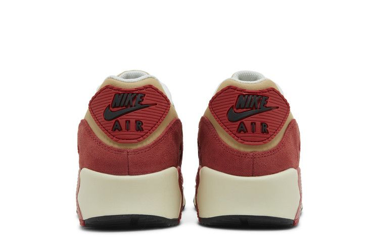 Кроссовки Nike Air Max 90 Leather GS 'Sesame Red Clay'