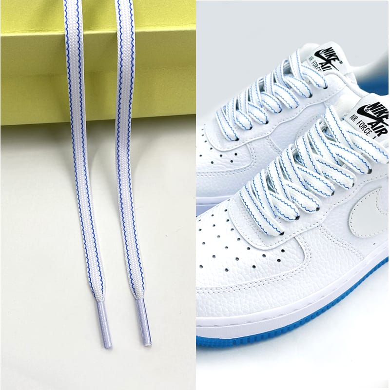 Шнурки Gorilla Guard Nike Air Force 1 Blue Rim Laces