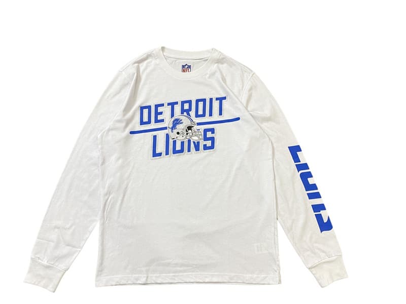 Лонгслив B20THER NFL Detroit Lions White Longsleeve