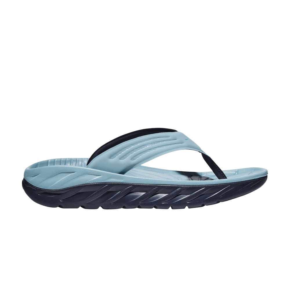 Кроссовки HOKA Ora Recovery Flip Slide 'Stone Blue'