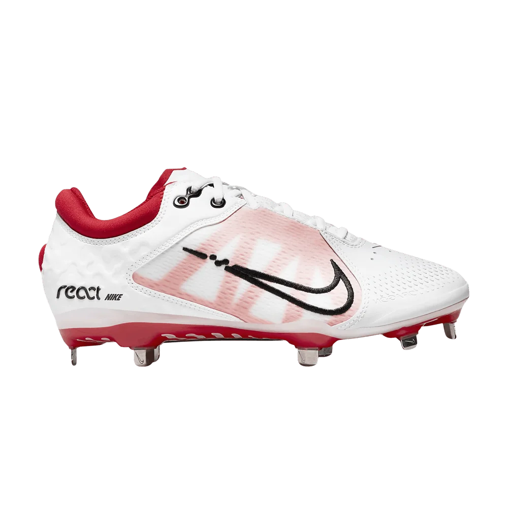 Krossovki-Nike-Wmns-Hyperdiamond-4-Elite-White-University-Red