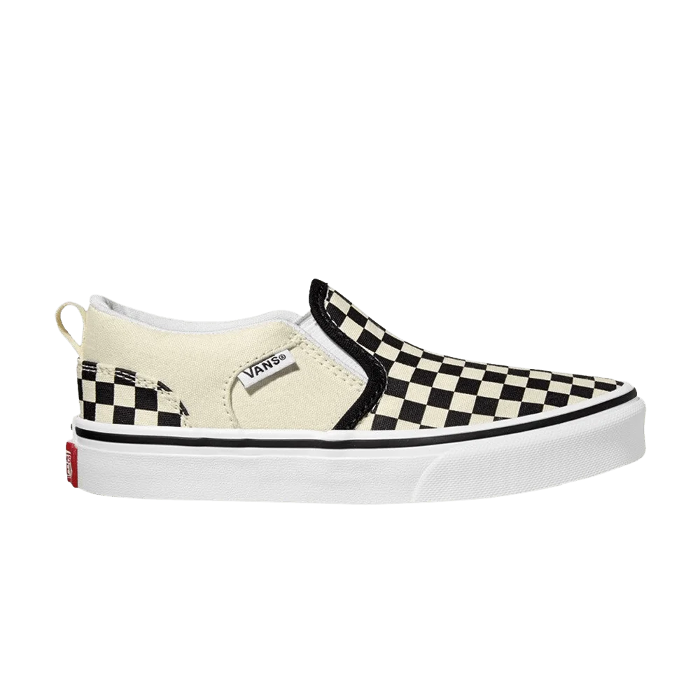 Krossovki-Vans-Asher-Kids-Checkerboard