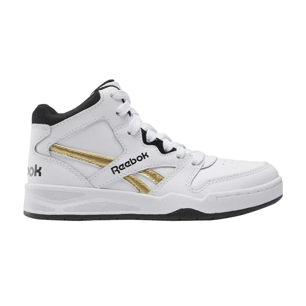 Кроссовки Reebok BB4500 Court Little Kid 'White Gold Metallic'