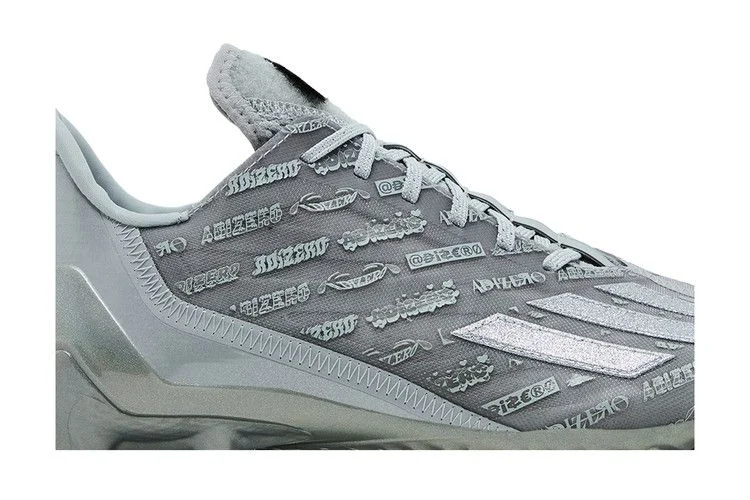 Кроссовки adidas Adizero Cleats 'Grey Silver Metallic'