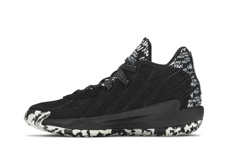 Кроссовки Adidas Dame 7 'I Am My Own Fan - Core Black'