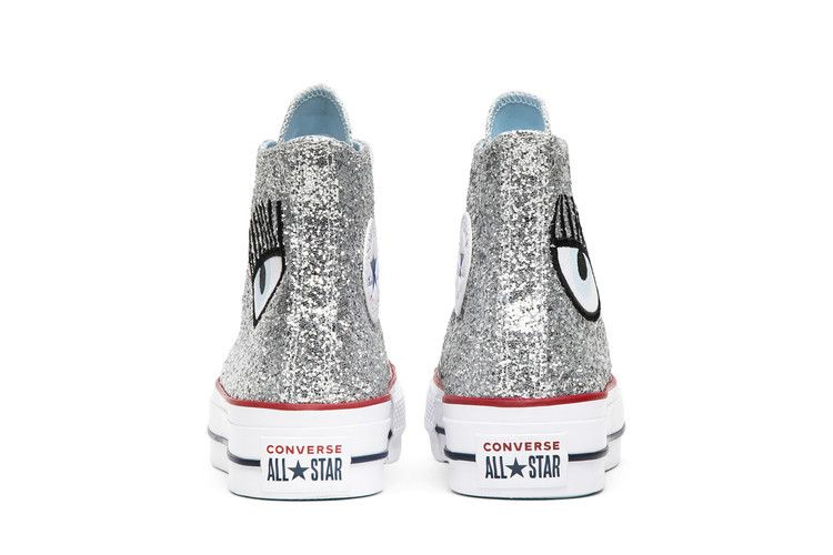 Кроссовки Chiara Ferragni x Converse Wmns Chuck Taylor All Star 'Lift Silver'