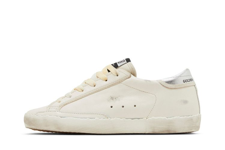 Кроссовки Golden Goose Wmns Superstar 'White Silver Glitter'