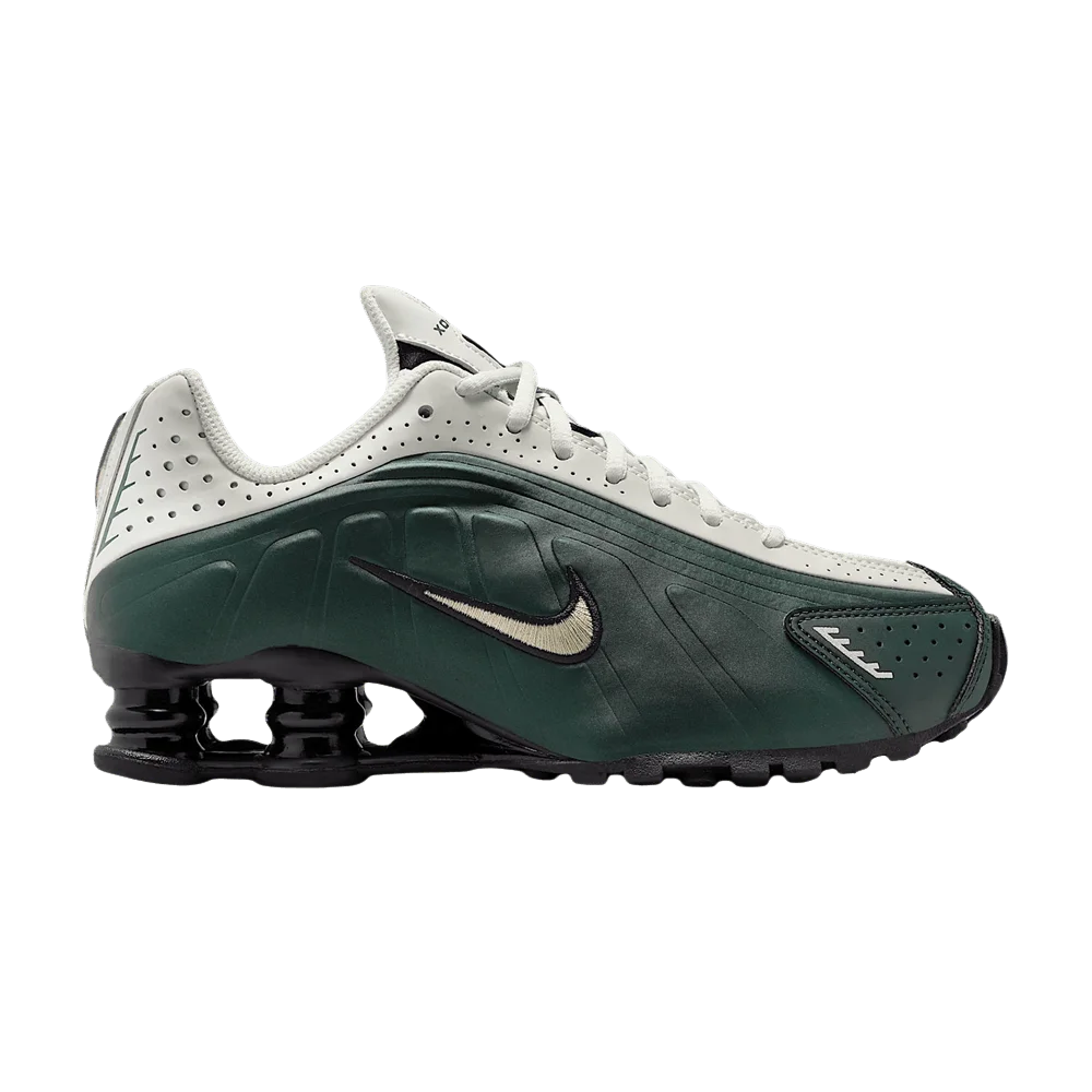 Krossovki-Nike-Shox-R4-GS-Black-Spruce