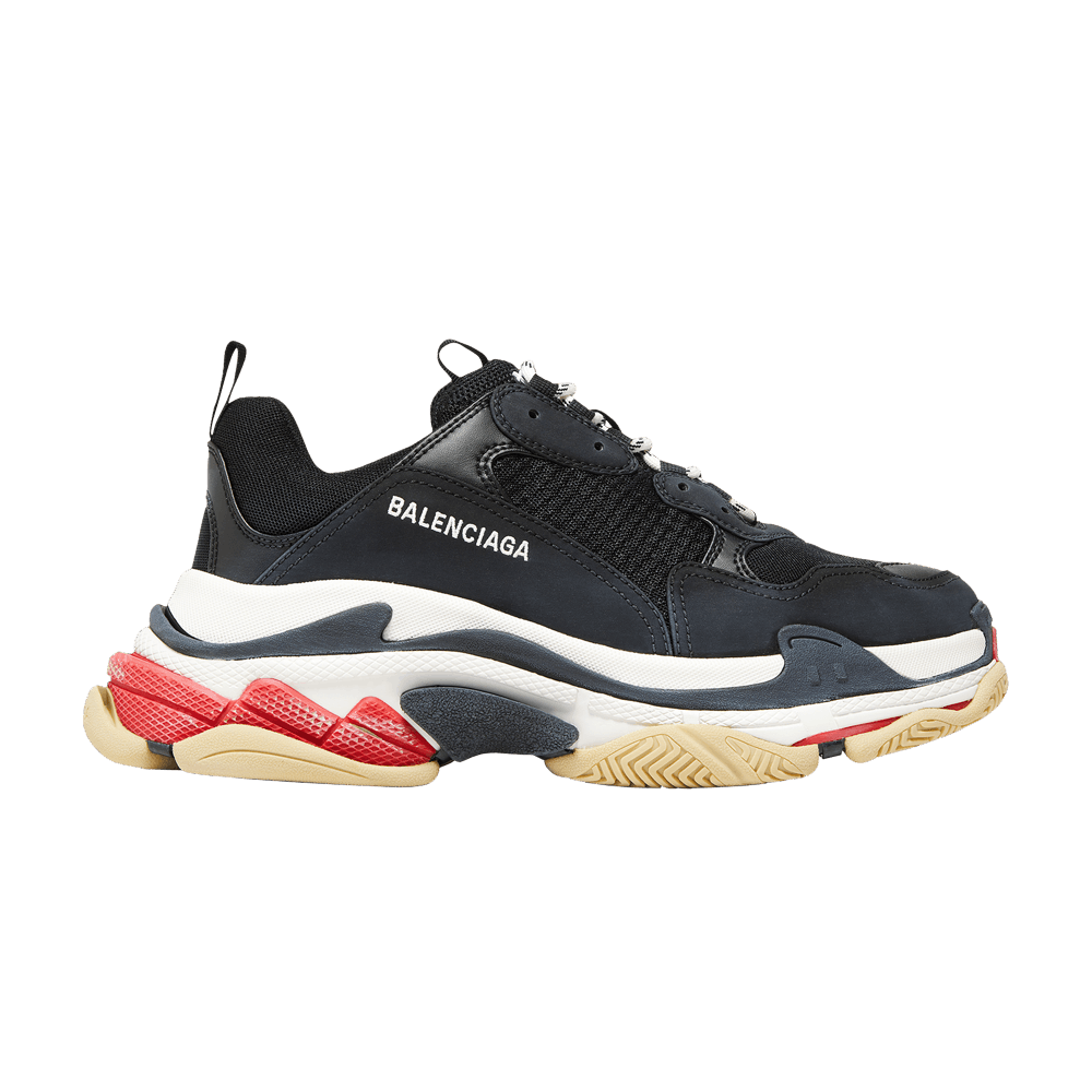 Кроссовки Balenciaga Triple S Sneaker 'Black Red'
