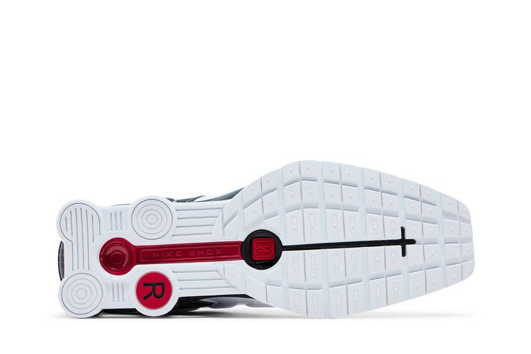 Martine Rose x Nike Wmns Shox Mule MR4 'Metallic Platinum Varsity Red'