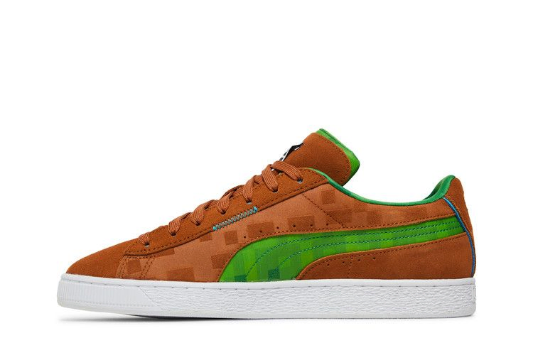 Кроссовки Minecraft x Puma Suede 'Grass Block'