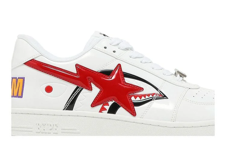 Кроссовки Bapesta Low M2 'Shark Face - White'