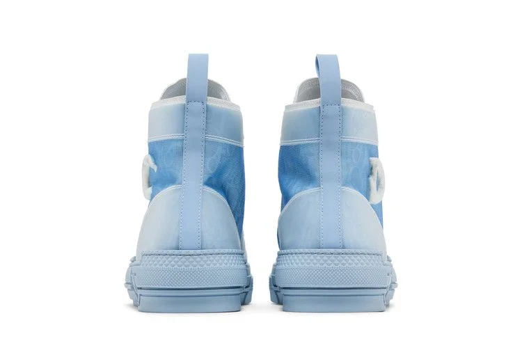Кроссовки Daniel Arsham x Dior B23 High 'Dior Oblique - Light Blue'