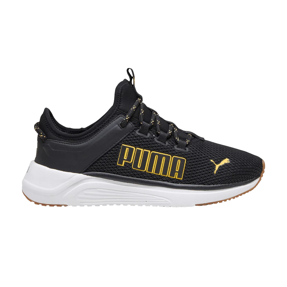 Krossovki-Puma-Softride-Astro-Slip-On-Black-Yellow-Blaze