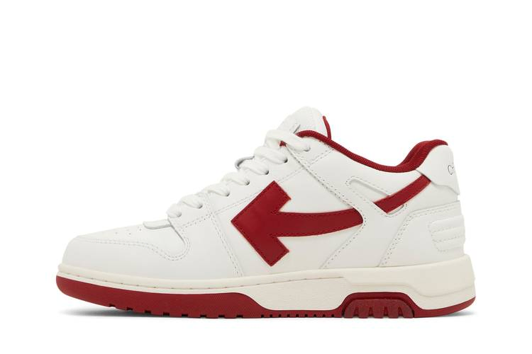 Кроссовки Off-White Wmns Out of Office 'White Burgundy'