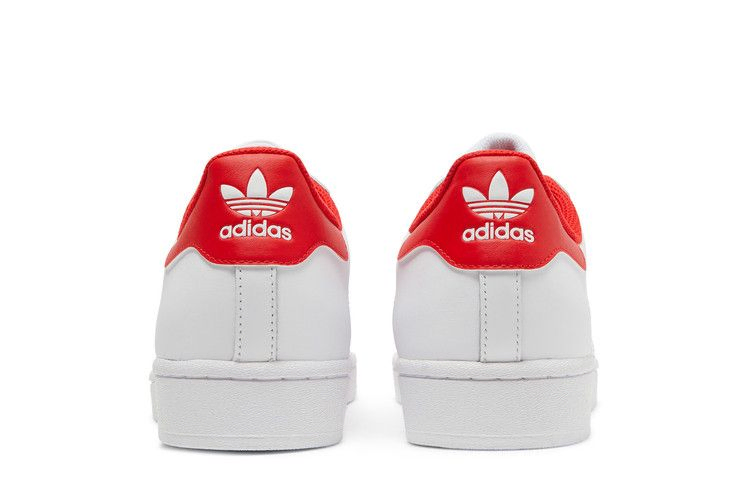 Кроссовки adidas Superstar 'White Vivid Red'