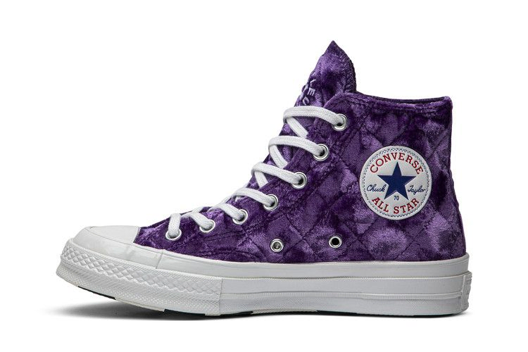 Кроссовки Golf Le Fleur x Converse Chuck 70 Hi 'Quilted Velvet Tillandsia Purple'