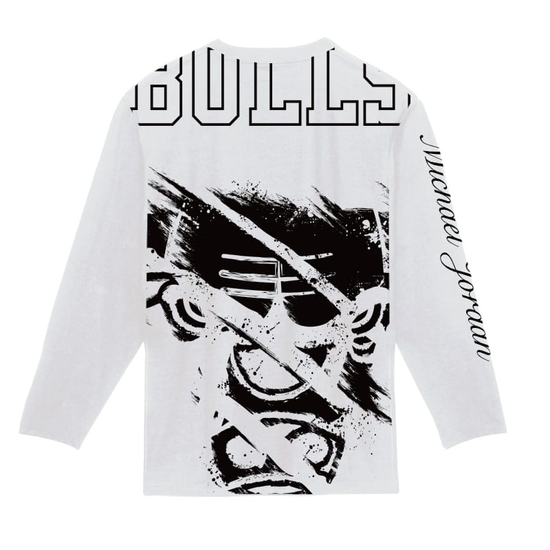 Футболка DPOY BW Bulls Michael Jordan Longsleeve